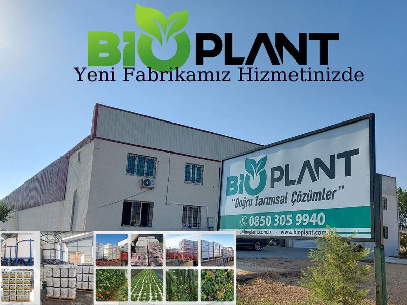 Bioplant new factory building and signage